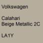 Preview: Volkswagen, Calahari Beige Metallic 2C, LA1Y.